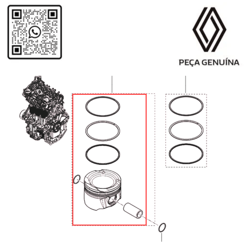 130010337R  COMANDO DE VALVULAS DE ESCAPE 1.0 12V H5D KAPTUR RN 10337R